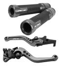 Kit Manete Manopla Esportivo Pcx 150 Pcx150 Gravado A Laser