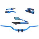 Kit Manete Manopla Guidão Retrovisor Fazer Gravado a laser