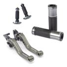 Kit Manete Manopla Peso Fazer Crosser Lander Factor Tenere