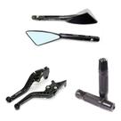 Kit Manete Manopla Retrovisor Crosser Fazer Tenere Lander Kit Manete Manopla Retrovisor Crosser Fazer Tenere Lander