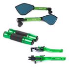 Kit Manete Manopla Retrovisor Er-6n Er6n Er 6n Versys 650
