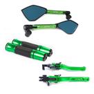 Kit Manete Manopla Retrovisor Hayabusa Bandit Gsx 1250 650f Kit Manete Manopla Retrovisor Hayabusa Bandit Gsx 1250 650f