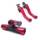 Kit Manete Manopla Titan 125 150 160 Freio a Lona Gravado a laser
