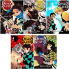 Kit Mangá Demon Slayer - Kimetsu No Yaiba: Vol. 1, 2, 3, 4 e 5 - Koyoharu Gotouge Panini Kit Mangá Demon Slayer - Kimetsu No Yaiba: Vol. 1, 2, 3, 4 e 5 - Koyoharu Gotouge Panini