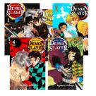 Kit: Manga Demon Slayer vol. 1 ao 5 Lacrados e em Português