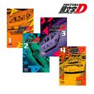 Kit manga panini: initial d volumes 1 ao 4