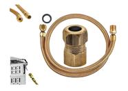 Kit Mangueira Gas Encanado 2,00 Gn/glp Fogao Forno Cooktop