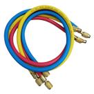 Kit Mangueira Para Manifold R134a R12 R22 R404 1/4 90cm