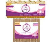 Kit manicure 1000 Mini lixas + 1000 palitos ponta e chanfro Liz produtos de beleza