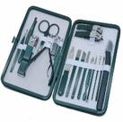 Kit Manicure 18 Pecas Alicate Trim Espatula Tesoura Pinça