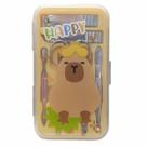 Kit Manicure 7 Peças Estojo Unha Capivara Lindo