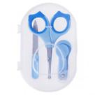 Kit Manicure Baby Com Estojo, Tesoura, Cortador e Lixa Kit Manicure Baby Com Estojo, Tesoura, Cortador e Lixa