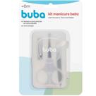 Kit Manicure Baby Com Tesoura Lixa e Cortador 5245 Buba Kit Manicure Baby Com Tesoura Lixa e Cortador 5245 Buba