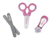 Kit Manicure Bebe Infantil Rosa Menina - Clingo