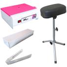 Kit Manicure Carrinho Auxiliar 2 Bdj Estufa Mini Colors