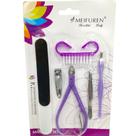 Kit Manicure com 6 Peças 2444019 Roxo - Quanhe Kit Manicure com 6 Peças 2444019 Roxo - Quanhe