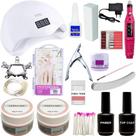 Kit Manicure e Pedicure Iniciante Cabine Estufa Lixadeira J13