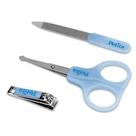 Kit Manicure Infantil Azul 3 Peças - Petita Kit Manicure Infantil Azul 3 Peças - Petita