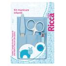 Kit Manicure Infantil Ricca Belliz Azul Cod.1088 Kit Manicure Infantil Ricca Belliz Azul Cod.1088