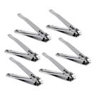 Kit Manicure Pedicure Alicate Cortador Unha Profissional C/6