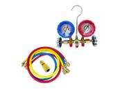 Kit Manifold Analógico Ecotools Para R410a R32 R22 R404 Kit Manifold Analógico Ecotools Para R410a R32 R22 R404