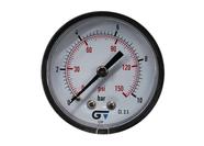 Kit Manometro Relogio 1/4 Horizontal 150psi 3821 010 2 Uni - GENEBRE