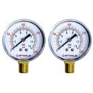 Kit Manômetro Vertical 200 Psi Rosca 1/4 Npt 52 Mm 02 Peças