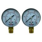 Kit Manômetro Vertical Para Compressor 250 PSI 1/4 NPT 02 Un