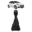 Kit Manopla Bola Coifa Câmbio Peugeot 208 2014 15 16 17 18 19 2020