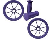 Kit Manopla Mais Rodinha Avulsa P/ Bicicleta Aro 12 Nathor