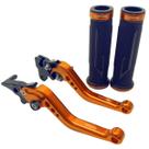 Kit Manopla Manete Cb300r Cbx 200 Strada Twister