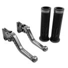 Kit Manopla Manete Pop 110 100 Titan Fan Start Cargo A Lona