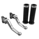 Kit Manopla Manete Pop 110 100 Titan Fan Start Cargo A Lona