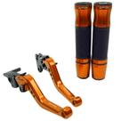 Kit Manopla Monster Manete Esportivo Factor Fazer 150 UBS