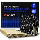 Kit Manta Acústica 5 Folhas 46x80cm 4,5mm Isolamento Porta Alto Falante Sound Mat Ophera