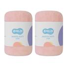 Kit Manta Cobertor 2 Unidades 85cm x 1,00m Bublim