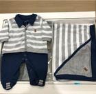 Kit manta com macacão tamanho p