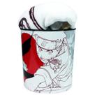 Kit Manta de Cama Com Balde Naruto Uzumaki Zona Criativa Kit Manta de Cama Com Balde Naruto Uzumaki Zona Criativa