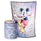 Kit Manta e Balde de Pipoca 5L Oficial Disney 100 Mickey