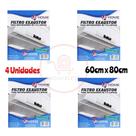 Kit Manta Feltro para Depurador de Ar 60cm x 80cm com 4 Peças