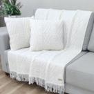 KIT MANTA SOFA TRICO DECORATICA 150X90cm +2 CAPA DE ALMOFADA KIT MANTA SOFA TRICO DECORATICA 150X90cm +2 CAPA DE ALMOFADA