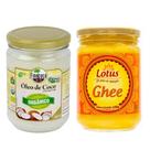 Kit Manteiga Ghee Lotus 500g Óleo de Coco Orgânico Finococo