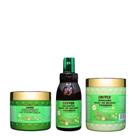 Kit Manutenção Baba De Quiabo Premium Coiffer (3un)