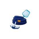 Kit manutenção de piscina aspirador asa delta peneira mangueira 7 metros