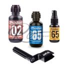 Kit manutenção guitarra baixo dunlop escala corda e corpo 2