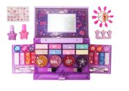 Kit Maquiagem Brinquedo Estojo com Espelho e Acessórios