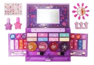 Kit Maquiagem Infantil Estojo Com Espelho Brinquedo Menina