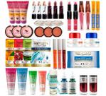 Kit Maquiagem Pincel Sombra Demaquilante Fixador Bella Femme