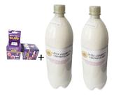 Kit maquiagem Slug 2 Massas De 200 Gr Cada + Látex 2 Litros