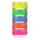 Kit Maquiagem Tinta Cremosa Neon 5 Cores Balada - 20g Kit Maquiagem Tinta Cremosa Neon 5 Cores Balada - 20g
